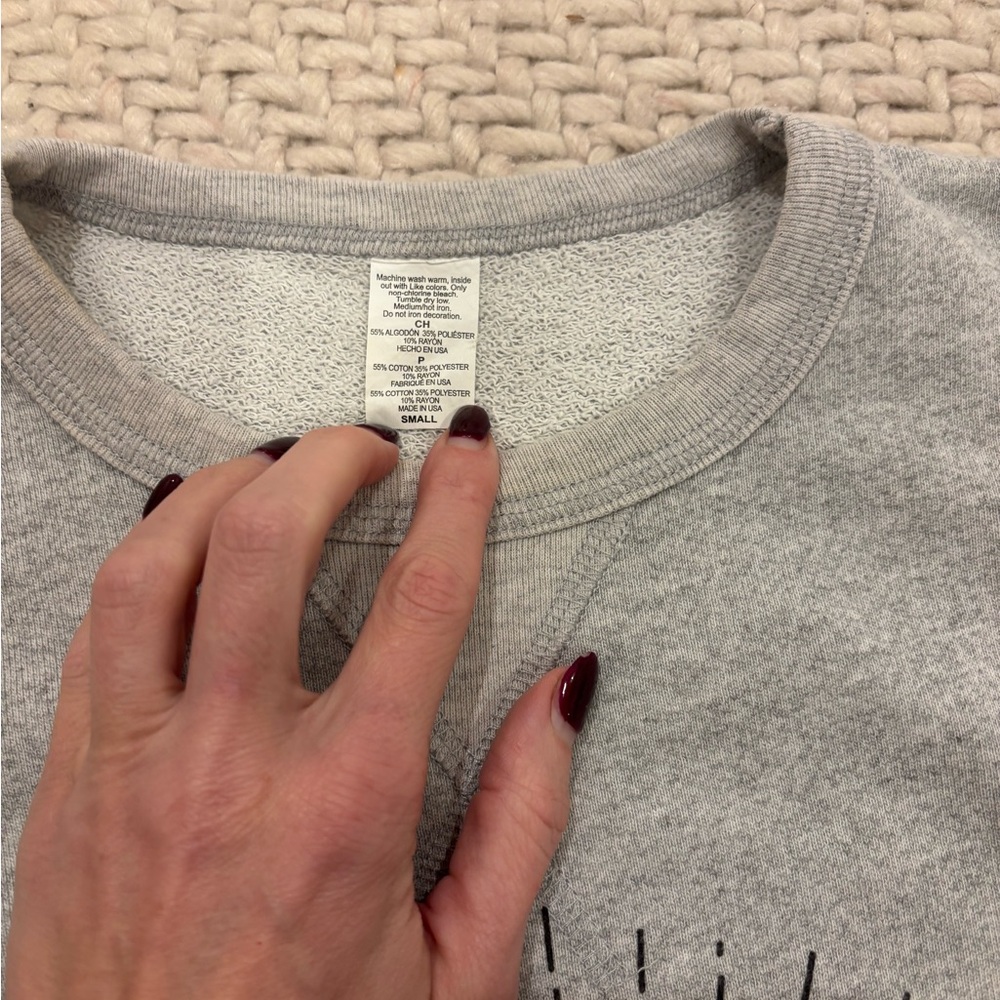 Emerson Fry light heather gray sweatshirt - Picture 6 of 7